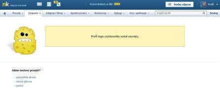 Krzywdzący profil na NK