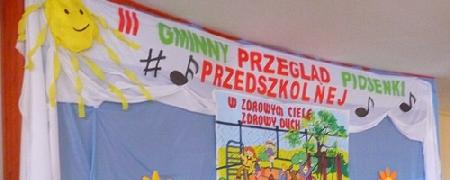 III Gminny Przegląd Piosenki Przedszkolnej w Cieklinie - fotorelacja