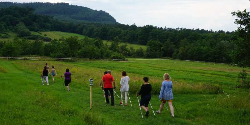 Ścieżka nordic walking im. Generała Tadeusza Rozwadowskiego w Cieklinie otwarta