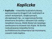 Szlakiem przydrożnych kapliczek i krzyży okolic Cieklina