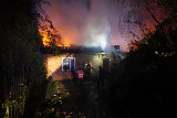 Pożar domu jednorodzinnego w Cieklinie