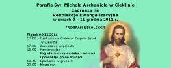 Parafia Św. M. Archanioła w Cieklinie zaprasza na Rekolekcje