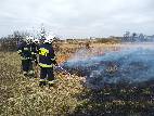 Wiosenne pożary traw i nieużytków - OSP Cieklin