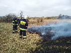 Wiosenne pożary traw i nieużytków - OSP Cieklin