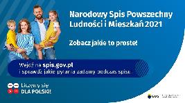 1 kwietnia rozpoczyna się Narodowy Spis Powszechny Ludności i Mieszkań 2021