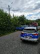 Wypadek samochodu osobowego w Cieklinie - droga zablokowana