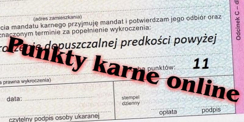 Punkty karne online - uwaga na fałszywe strony