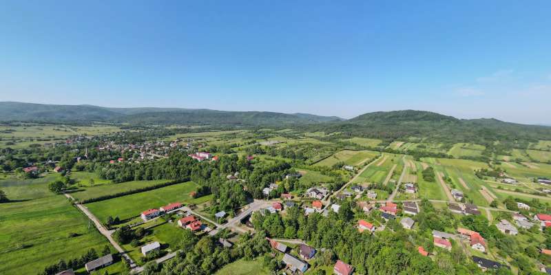 Panorama 360° Cieklina z drona na Street View