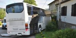 Kierowca zginął pod kołami własnego autobusu - Dukla