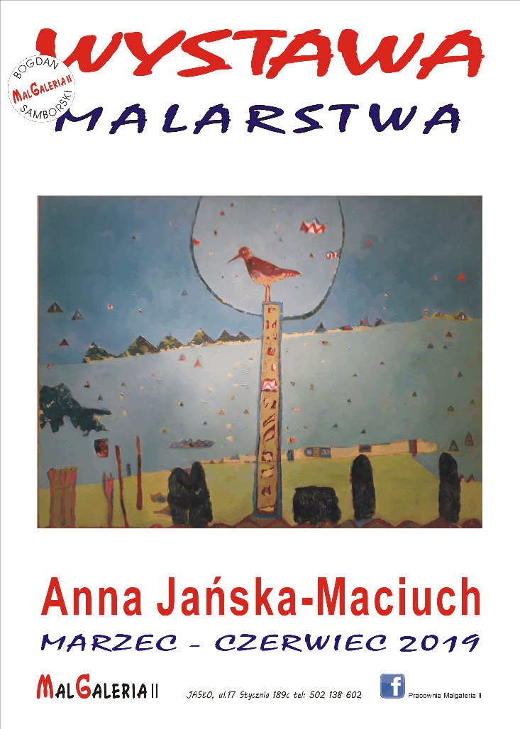 Wystawa malarstwa Anny Jańskiej - Maciuch