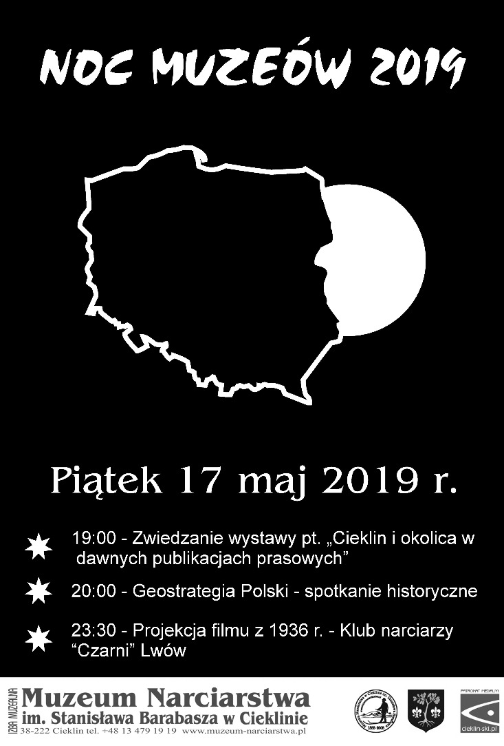 Noc Muzeów 2019 - Cieklin