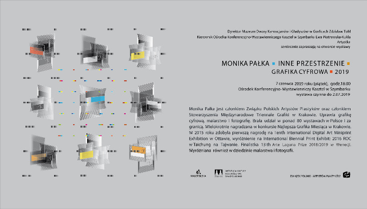 Monika Pałka „Inne przestrzenie” – grafika