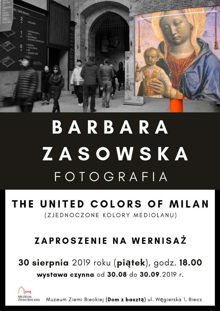 Barbara Zasowska - The united colors of Milan- Zjednoczone kolory Mediolanu / fotografia