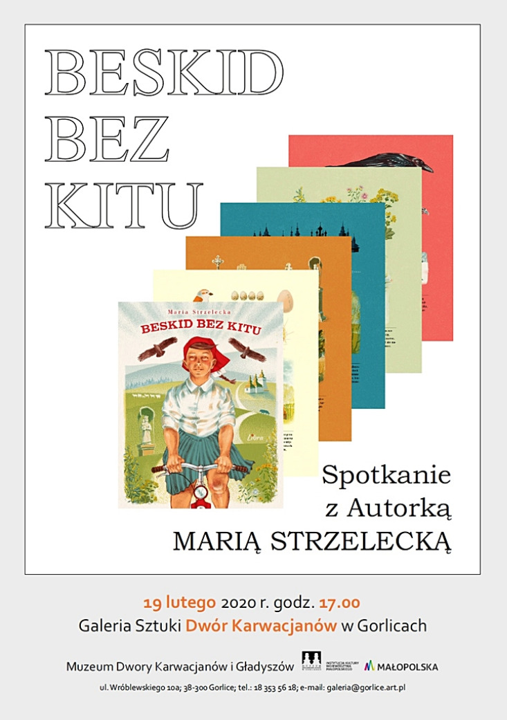 Spotkanie z Marią Strzelecką autorką książki dla dzieci „BESKID BEZ KITU”