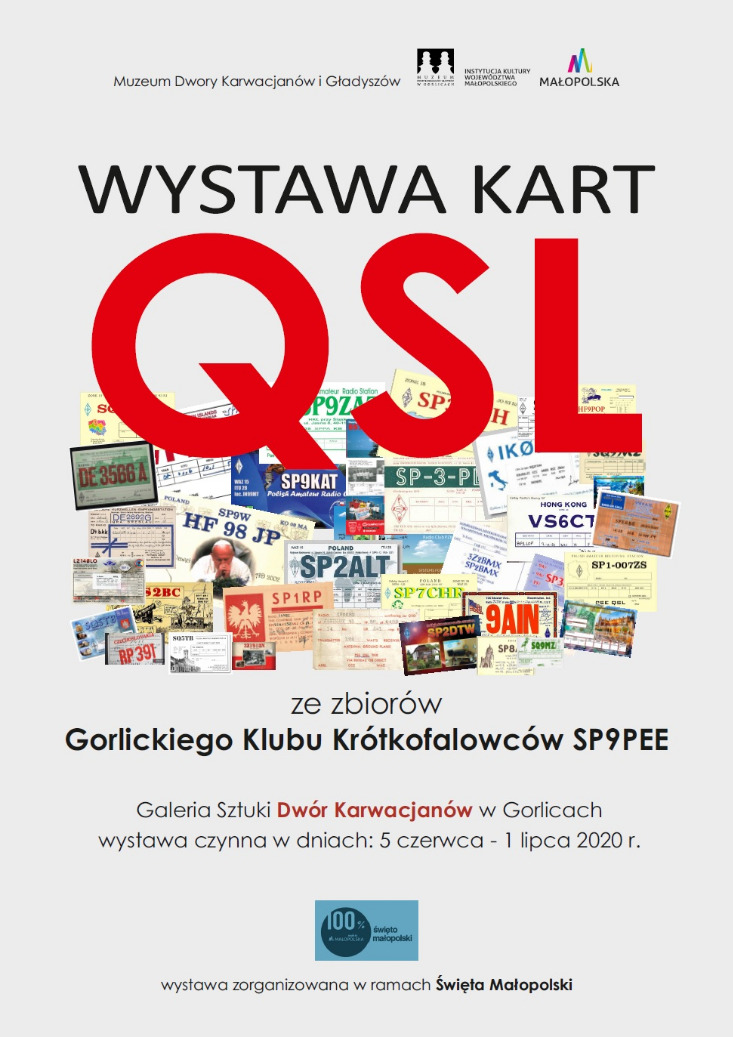 Wystawa  Kart QSL ze zbiorów Gorlickiego Klubu Krótkofalowców