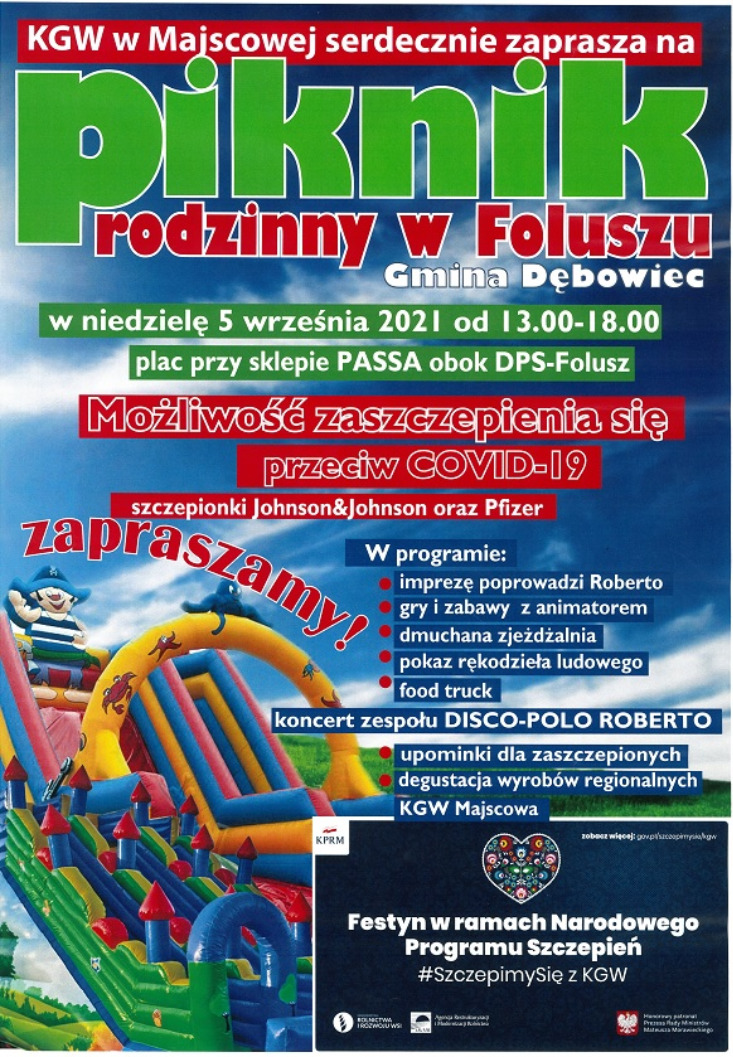 Piknik rodzinny w Foluszu