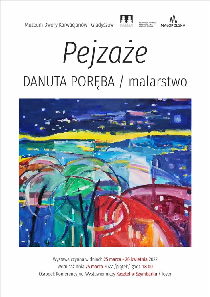 „PEJZAŻE” DANUTA PORĘBA / WYSTAWA MALARSTWA