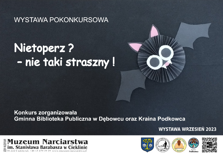 Wystawa pokonkursowa pt. „Nietoperz? Nie taki straszny!”