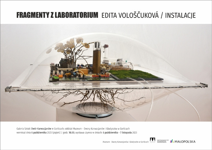 Edita Vološčuková „FRAGMENTY Z LABORATORIA” ⁄FRAGMENTY Z LABORATORIUM⁄ / wystawa instalacji