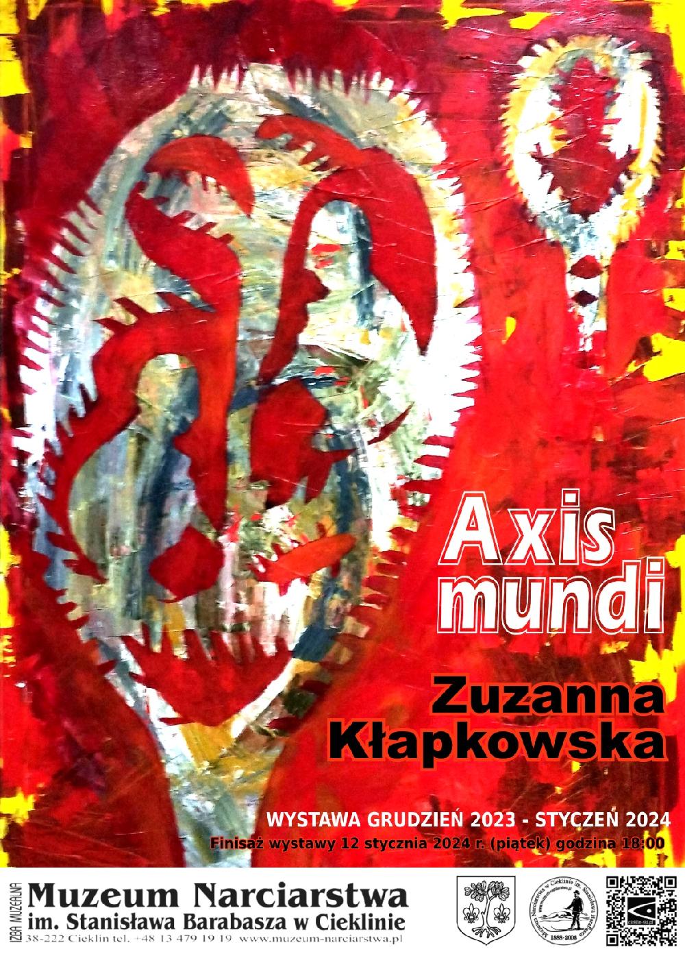 Wystawa malarstwa pt. „Axis mundi” Zuzanny Kłapkowskiej