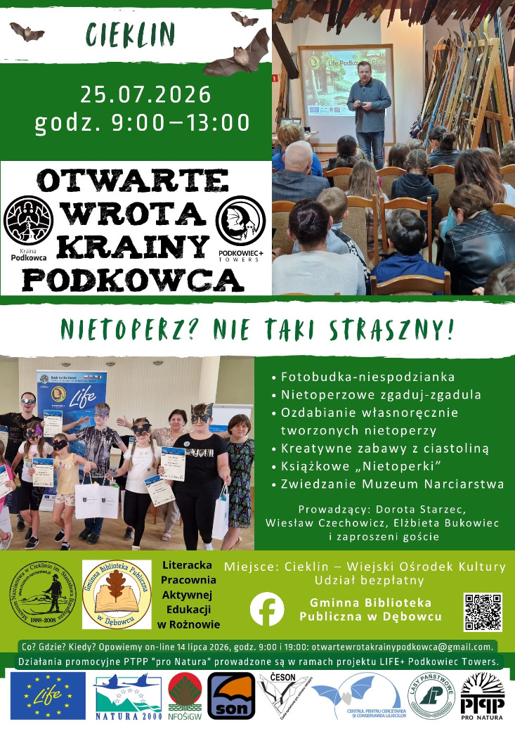 Nietoperz nie taki straszny – kolejna edycja!