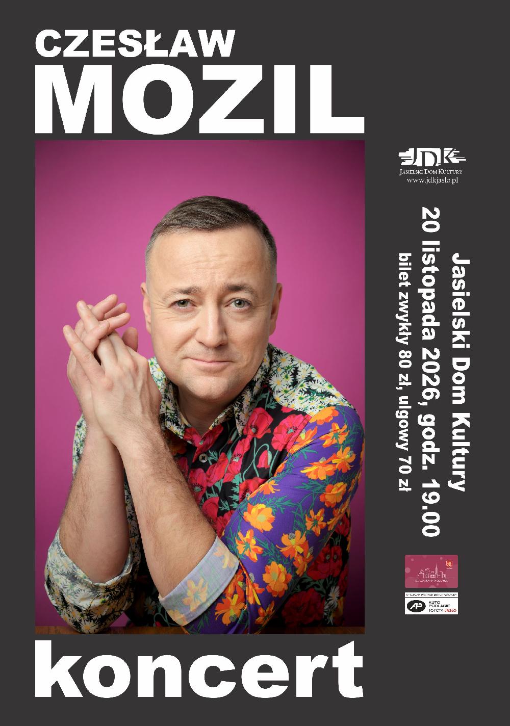 Czesław Mozil Solo. Koncert na żywo!