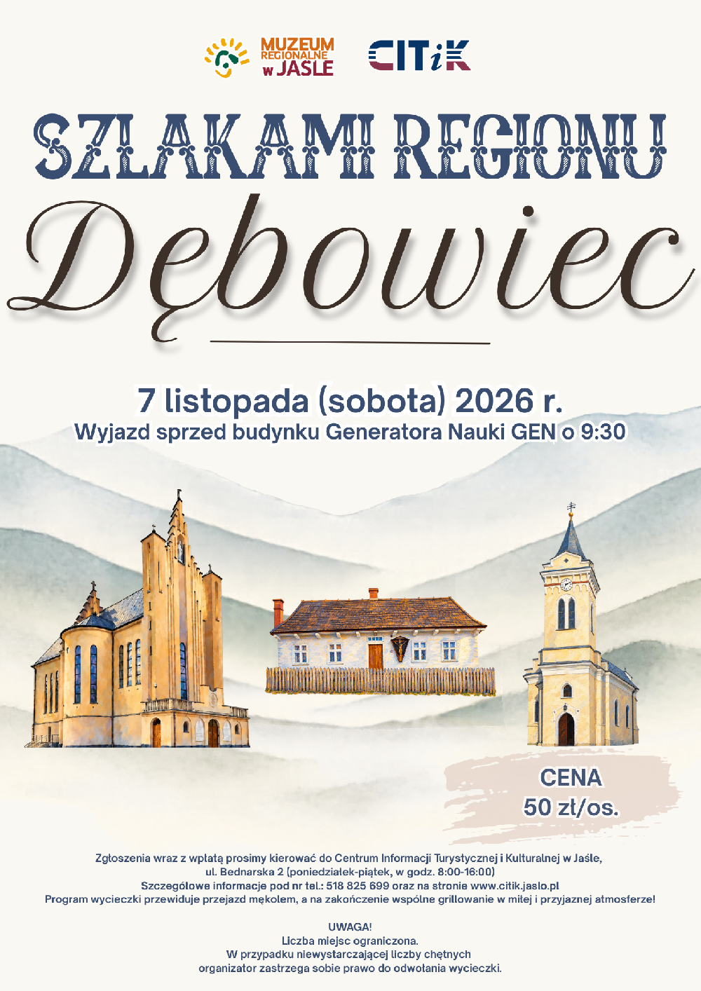 Szlakami regionu – Dębowiec. Wyrusz z nami na kolejną przygodę!