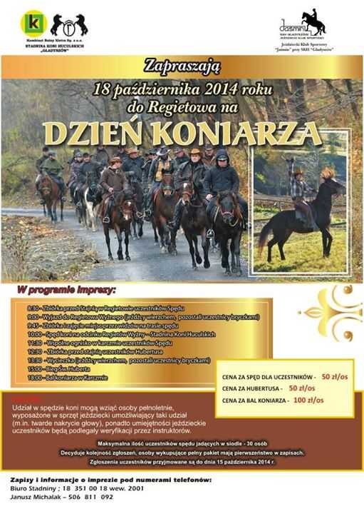 Zaproszenie na III Dzień Koniarza