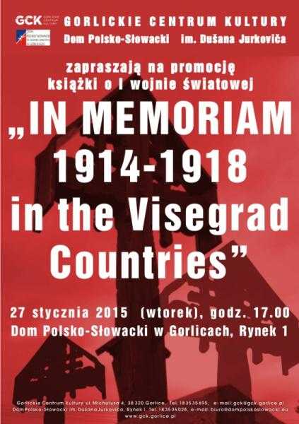In Memoriam 1914-1918 in the Visegrad Countrie