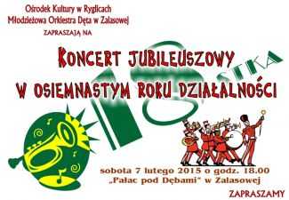 Koncert jubileuszowy Młodzieżowej Orkiestry Dętej w Zalasowej