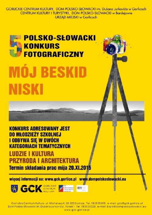 V POLSKO-SŁOWACKI KONKURS FOTOGRAFICZNY „MÓJ BESKID NISKI”