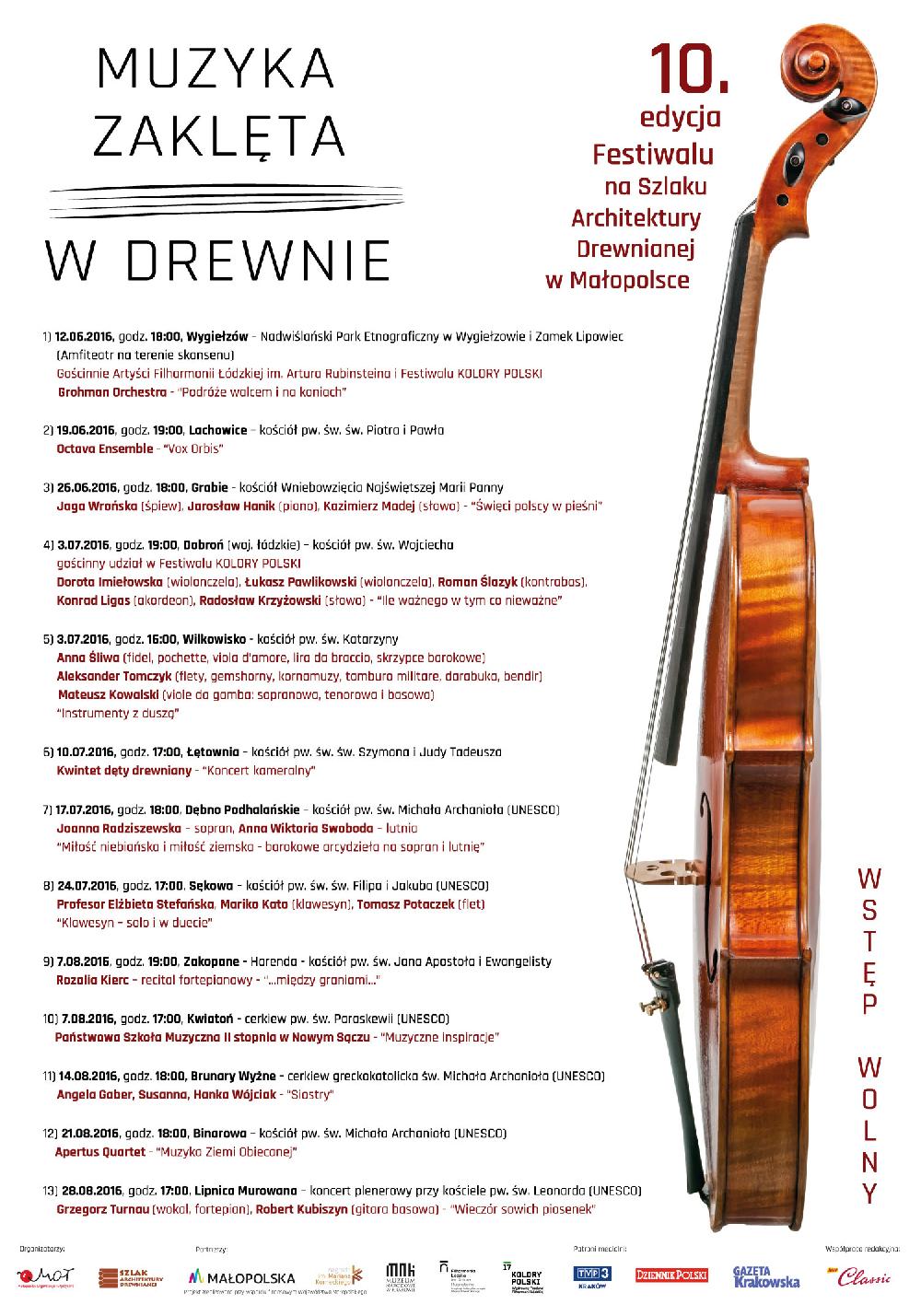 Muzyka Zaklęta w Drewnie - Apertus Quartet w Binarowej