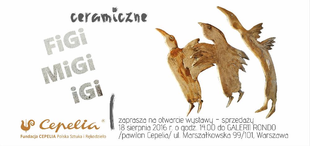 Wernisaż „ceramiczne figi migi igi”