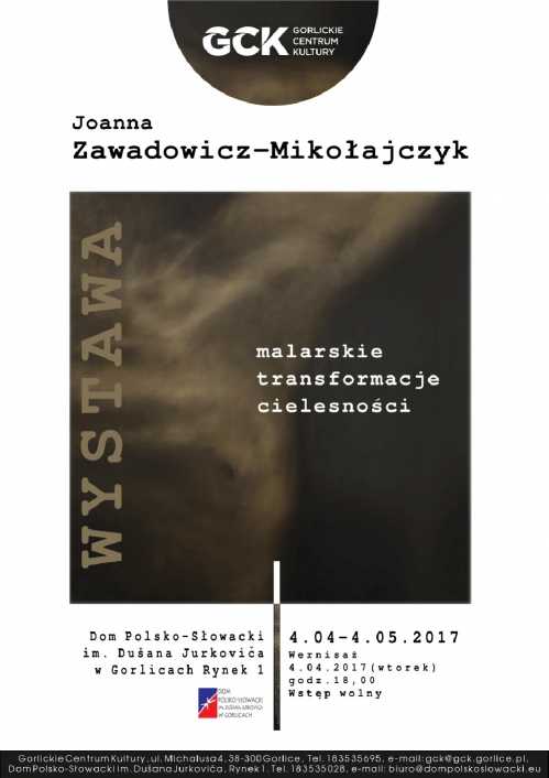 Joanna Zawadowicz-Mikołajczyk - Malarskie transformacje cielesności