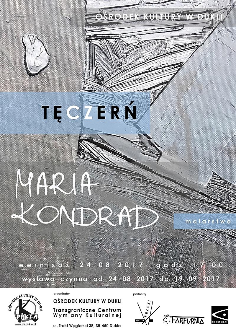 Wystawa malarstwa TĘCZERŃ - Maria Kondrad Wystawa malarstwa TĘCZERŃ - Maria Kondrad