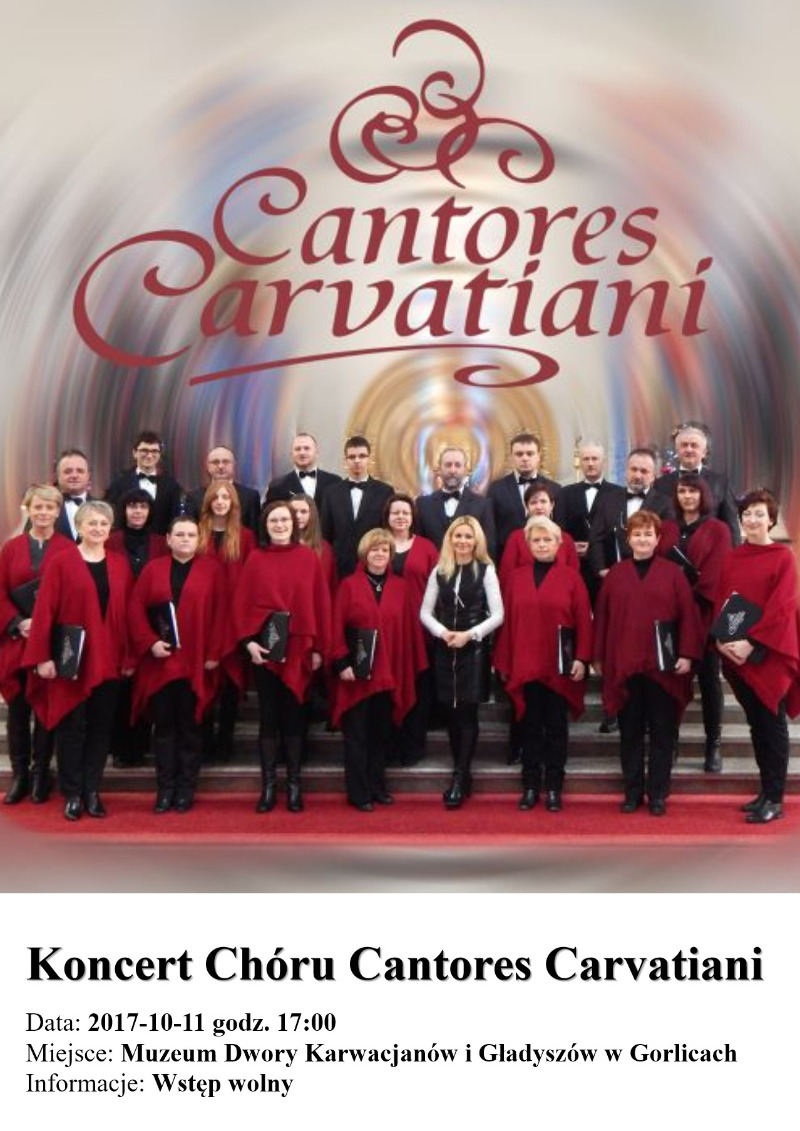 Koncert Chóru Cantores Carvatiani