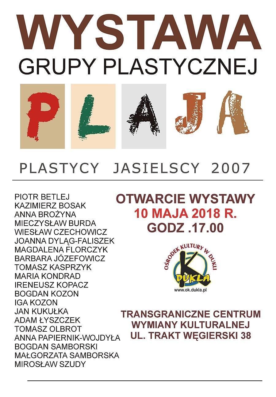Wystawa Grupy Plastycznej „PLAJA”