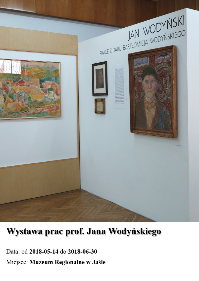 Wystawa prac prof. Jana Wodyńskiego