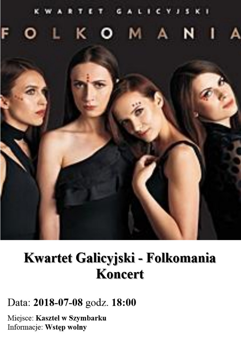 Kwartet Galicyjski - Folkomania - Koncert