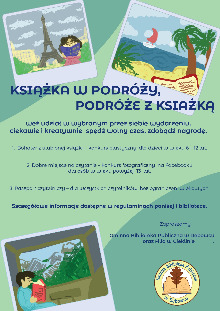 „Książka w podróży, podróże z książką” - konkursy