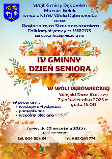 IV Gminny Dzień Seniora - Wola Dębowiecka