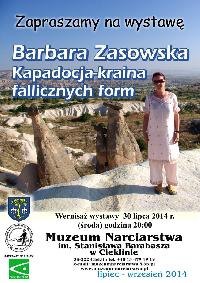 Barbara Zasowska, wystawa fotografii pt. Kapadocja – kraina fallicznych form