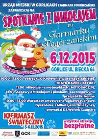 Spotkanie z Mikołajem i Kiermasz Świąteczny - Gorlice