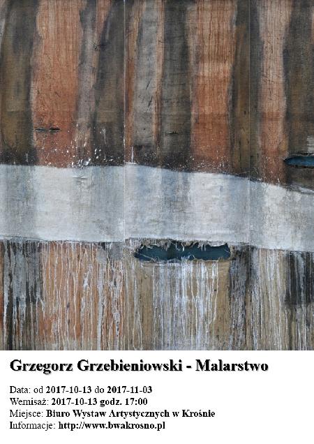 Grzegorz Grzebieniowski - Malarstwo