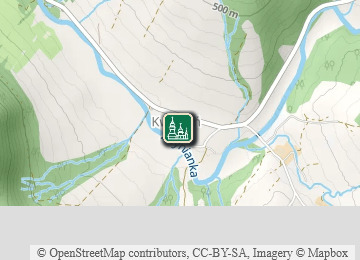 Mapa - Beskid Niski i Pogórze