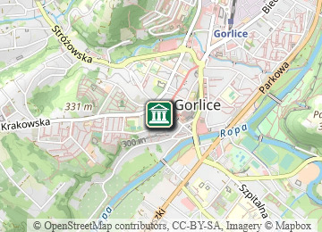 Mapa - Beskid Niski i Pogórze