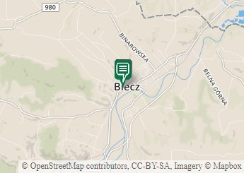 Mapa - Beskid Niski i Pogórze