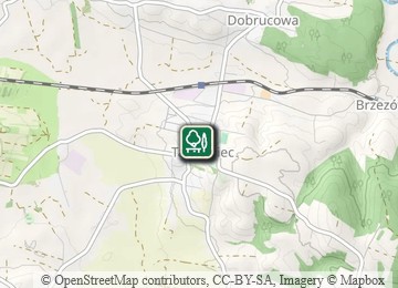 Mapa - Beskid Niski i Pogórze