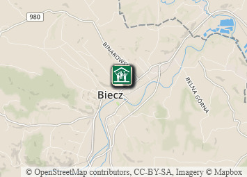Mapa - Beskid Niski i Pogórze