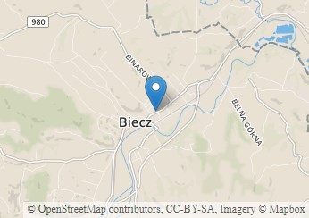 Mapa - Beskid Niski i Pogórze